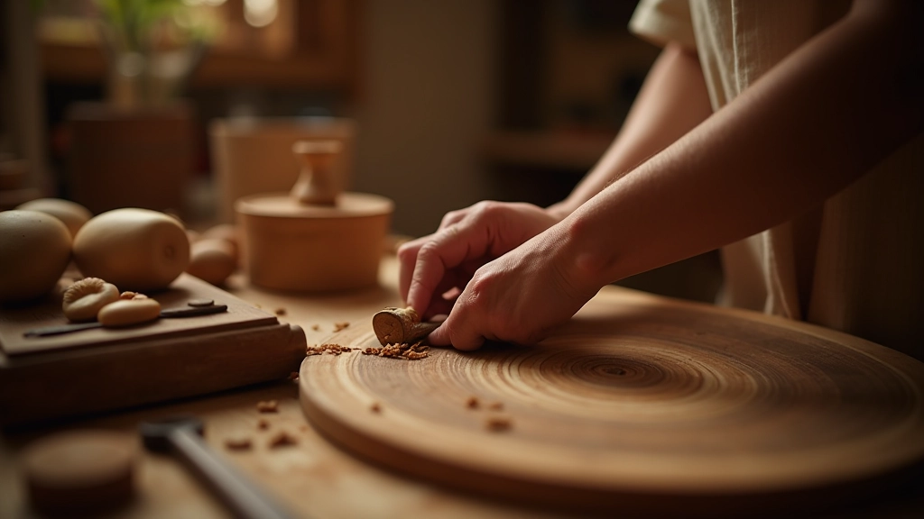 Dettaglio di prodotti artigianali toscani